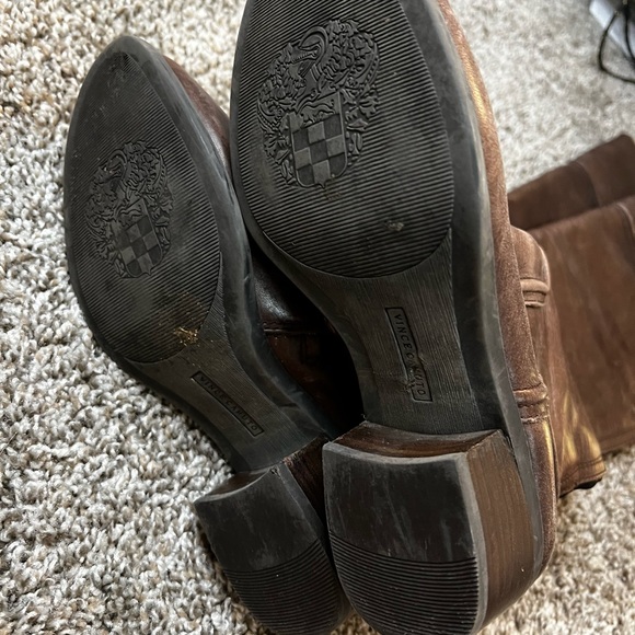 Vince Camaro Baldwin brown leather over the knee boot - Picture 3 of 4